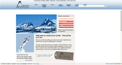 Desktop Screenshot of antarcticguide.com